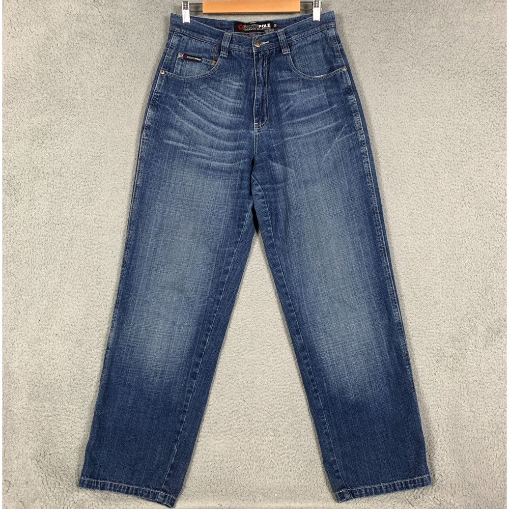 Southpole Jeans Mens 32 x 31 Baggy Skater VTG Y2k Wide Leg Authentic Collection